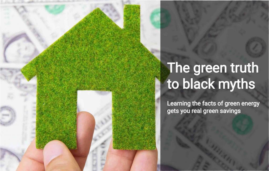 green truth to black myths graphic