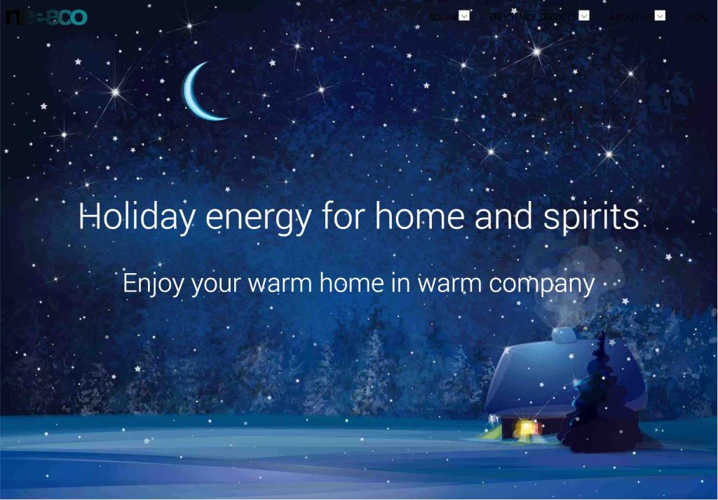 holiday energy for home and spirits
