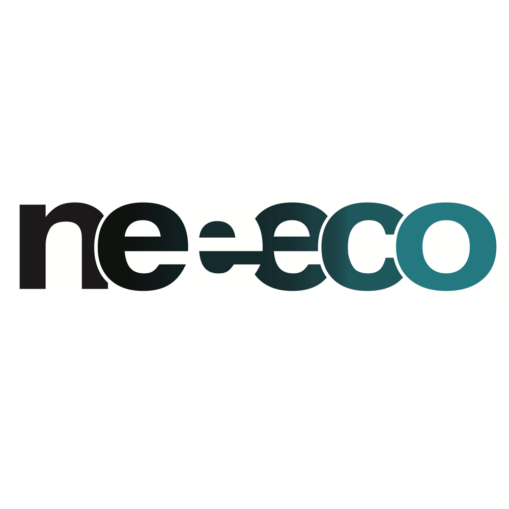 neeeco logo in white circle
