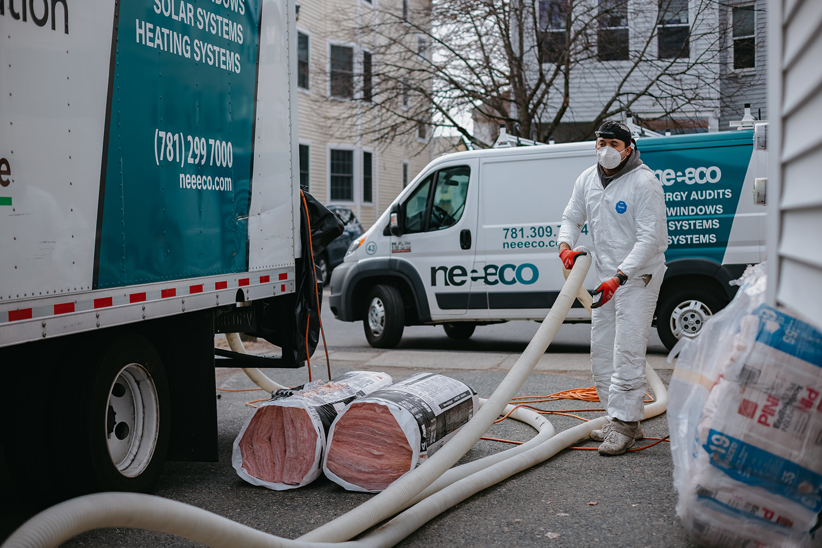Neeeco trucks with insulation