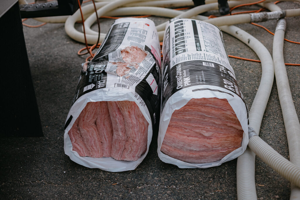 insulation from neeeco on the ground
