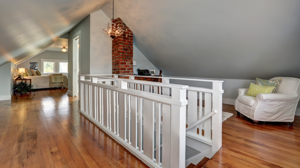 upstairs of a house in boston massachusetts